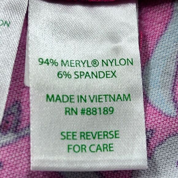 Lilly Pulitzer Marlena UPF 50+ Button Down Heron My Own Engineered - Picture 9 of 13